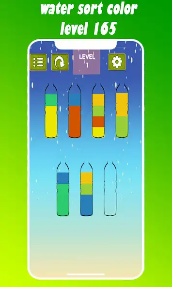 Play water sort color level 165  and enjoy water sort color level 165 with UptoPlay