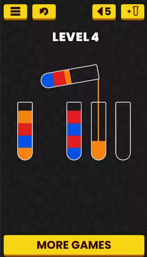 Play Water Sort Color puzzle game as an online game Water Sort Color puzzle game with UptoPlay
