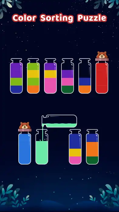 Play Water Sort Color Puzzle Games as an online game Water Sort Color Puzzle Games with UptoPlay