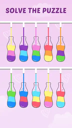 Play Water Sort Game - Color Sort as an online game Water Sort Game - Color Sort with UptoPlay