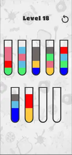 Play Water Sorting Puzzle as an online game Water Sorting Puzzle with UptoPlay