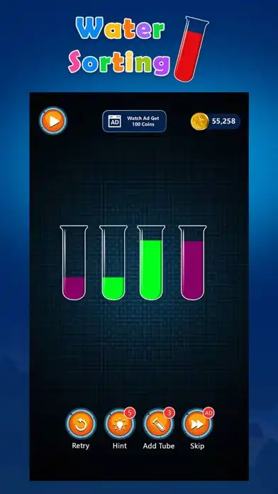 Play Water Sort Puzzle : ColorFill  and enjoy Water Sort Puzzle : ColorFill with UptoPlay