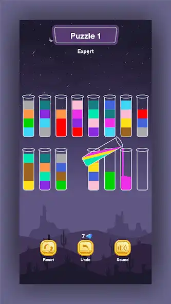 Play Water Sort - Water Color Sort  and enjoy Water Sort - Water Color Sort with UptoPlay