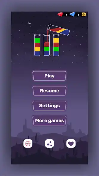 Play Water Sort - Water Color Sort as an online game Water Sort - Water Color Sort with UptoPlay