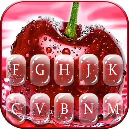 Play Water Splash Cherry Keyboard Theme APK Play Water Splash Cherry Keyboard Theme APK
