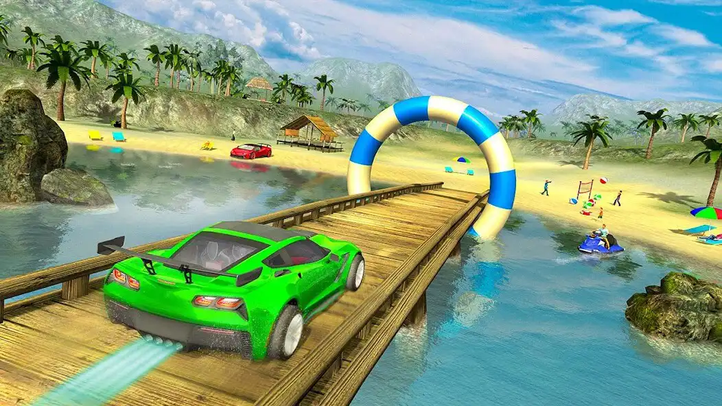 Play Water Surfer Floating Car Race  and enjoy Water Surfer Floating Car Race with UptoPlay