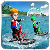 Free play online Water Surfing Bicycle Rider APK