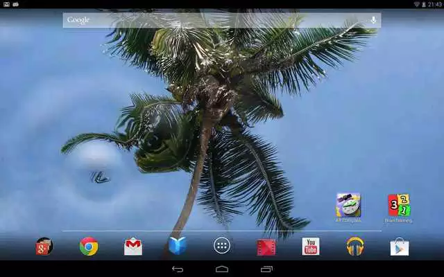 Play Water Touch Parallax Live Wallpaper