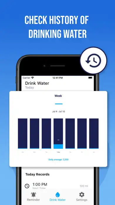 Play Water Tracker - Daily reminder as an online game Water Tracker - Daily reminder with UptoPlay