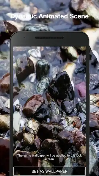 Play Water Wave Live Wallpaper Pro as an online game Water Wave Live Wallpaper Pro with UptoPlay