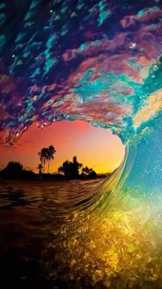 Play Water Wave Wallpaper HD as an online game Water Wave Wallpaper HD with UptoPlay