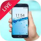 Free play online Watery Screen Live Wallpaper APK