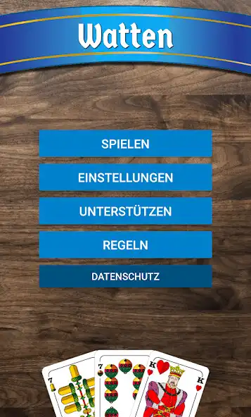 Play Watten - Kartenspiel  and enjoy Watten - Kartenspiel with UptoPlay