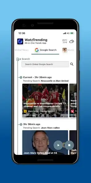Play WatzTrending: TrendsNews App as an online game WatzTrending: TrendsNews App with UptoPlay