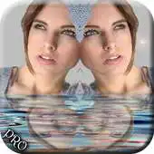 Free play online Wave photo mirror effect pro (Fun Mirror Effets) APK