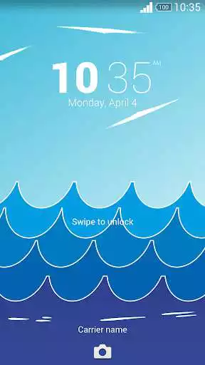 Play Wavy Blue Theme as an online game Wavy Blue Theme with UptoPlay