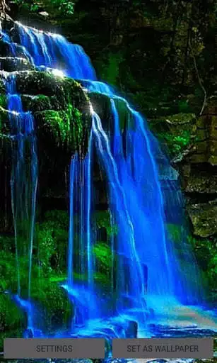 Play Wavy Waterfall Live Wallpaper  and enjoy Wavy Waterfall Live Wallpaper with UptoPlay