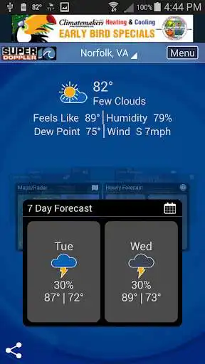 Play WAVY Weather  and enjoy WAVY Weather with UptoPlay