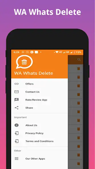 Play WA Whats Delete for Chat Apps:See Deleted Messages  and enjoy WA Whats Delete for Chat Apps:See Deleted Messages with UptoPlay