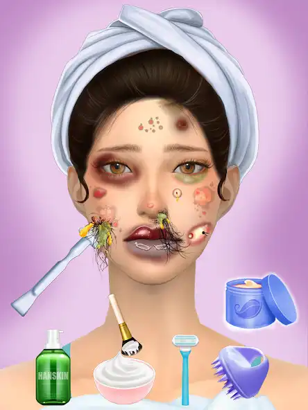 Play Waxing ASMR Spa Makeover Salon  and enjoy Waxing ASMR Spa Makeover Salon with UptoPlay