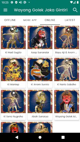 Play Wayang Golek Jaka Gintiri as an online game Wayang Golek Jaka Gintiri with UptoPlay