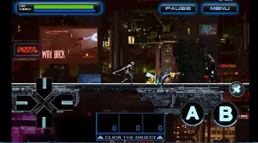 Play WAY BACK 2 - cyberpunk platformer  and enjoy WAY BACK 2 - cyberpunk platformer with UptoPlay
