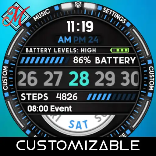Play Wayfarer Digital Watchface APK