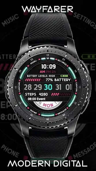 Play Wayfarer Digital Watchface as an online game Wayfarer Digital Watchface with UptoPlay