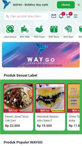 Play WAYGO - BUM Desa Way Galih  and enjoy WAYGO - BUM Desa Way Galih with UptoPlay