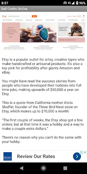 Play Ways to Sell Crafts Online as an online game Ways to Sell Crafts Online with UptoPlay