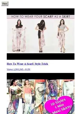 Play Ways To Wear Your Scarf