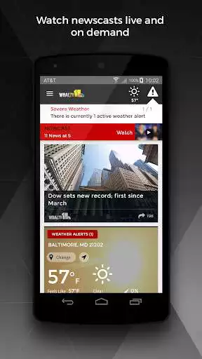 Play WBAL-TV 11 News and Weather  and enjoy WBAL-TV 11 News and Weather with UptoPlay