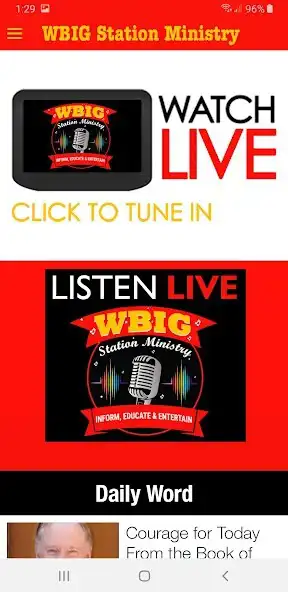 Play WBIG Station Ministry as an online game WBIG Station Ministry with UptoPlay