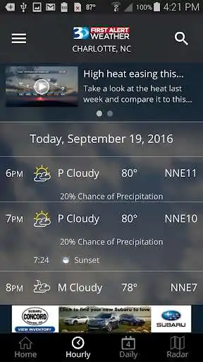Play WBTV First Alert Weather
