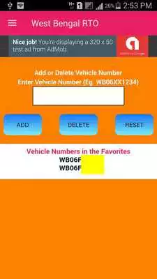 Play WB Vehicle Information