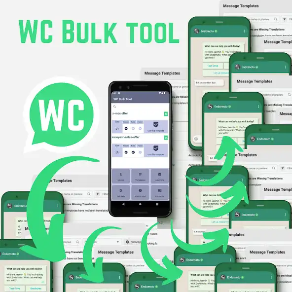 Play WC Bulk Tool for WA Cloud API  and enjoy WC Bulk Tool for WA Cloud API with UptoPlay