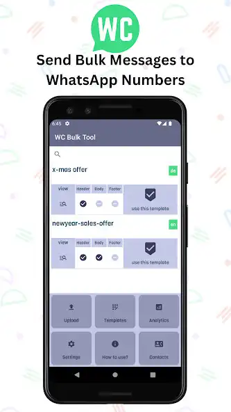 Play WC Bulk Tool for WA Cloud API as an online game WC Bulk Tool for WA Cloud API with UptoPlay