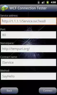 Play WCF Connection Tester