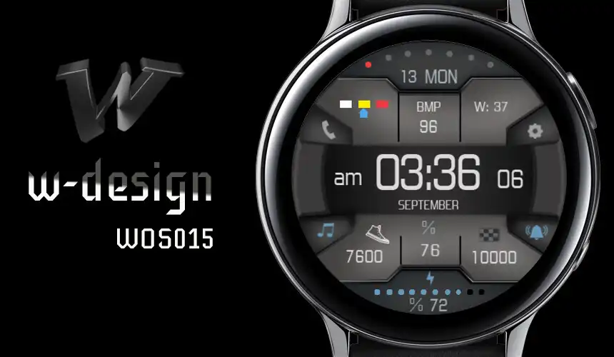 Play W-Design WOS015 - Watch Face  and enjoy W-Design WOS015 - Watch Face with UptoPlay