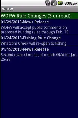 Play WDFW-WA Fish/Wildlife notices