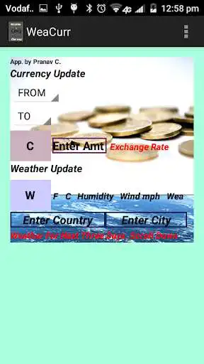 Play WeaCurrApp  and enjoy WeaCurrApp with UptoPlay