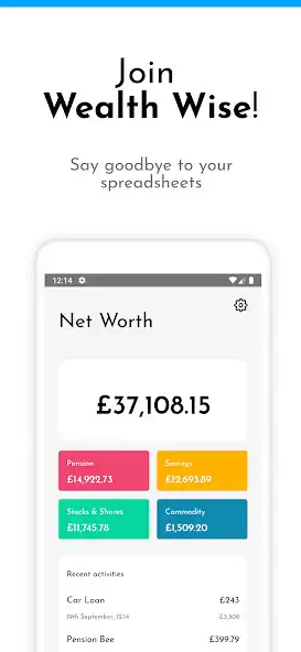 Play Wealth Wise - Net Worth Tracker  and enjoy Wealth Wise - Net Worth Tracker with UptoPlay