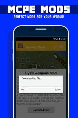 Play Weapon Mod For MCPE
