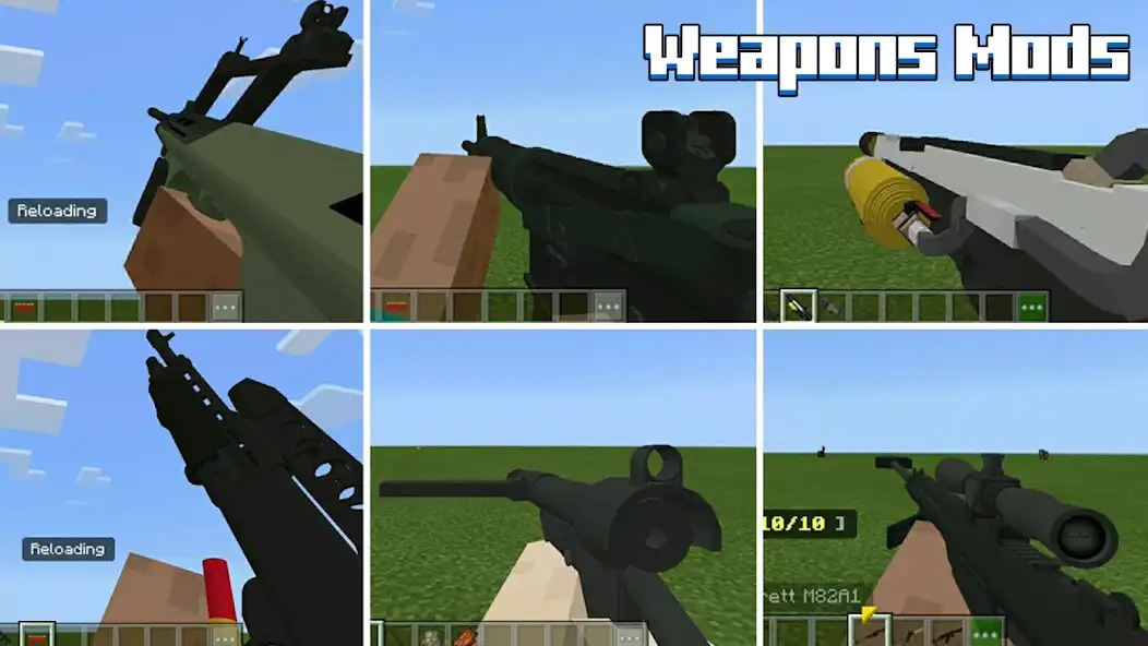 Play Weapons mod - gun addons as an online game Weapons mod - gun addons with UptoPlay