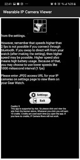 Play Wearable IPCamera Viewer Settings  and enjoy Wearable IPCamera Viewer Settings with UptoPlay