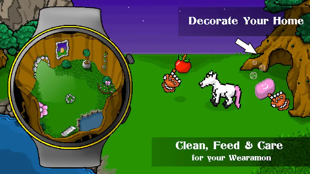 Play Wearamon - Virtual Pet RPG  and enjoy Wearamon - Virtual Pet RPG with UptoPlay
