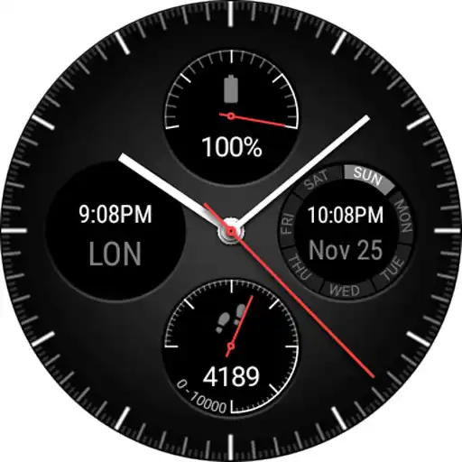Play Wear Chronograph Watch Face APK