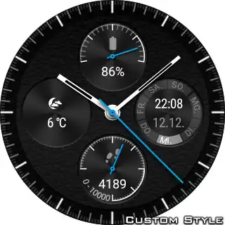 Play Wear Chronograph Watch Face as an online game Wear Chronograph Watch Face with UptoPlay