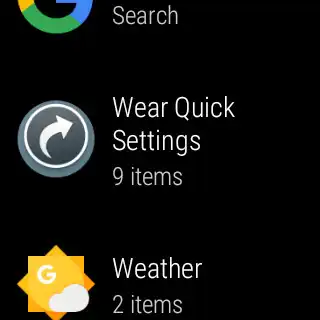 Play Wear Quick Settings as an online game Wear Quick Settings with UptoPlay