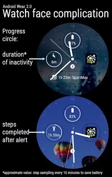 Play Wear Stand-up Alert +Watchface complication bubble  and enjoy Wear Stand-up Alert +Watchface complication bubble with UptoPlay